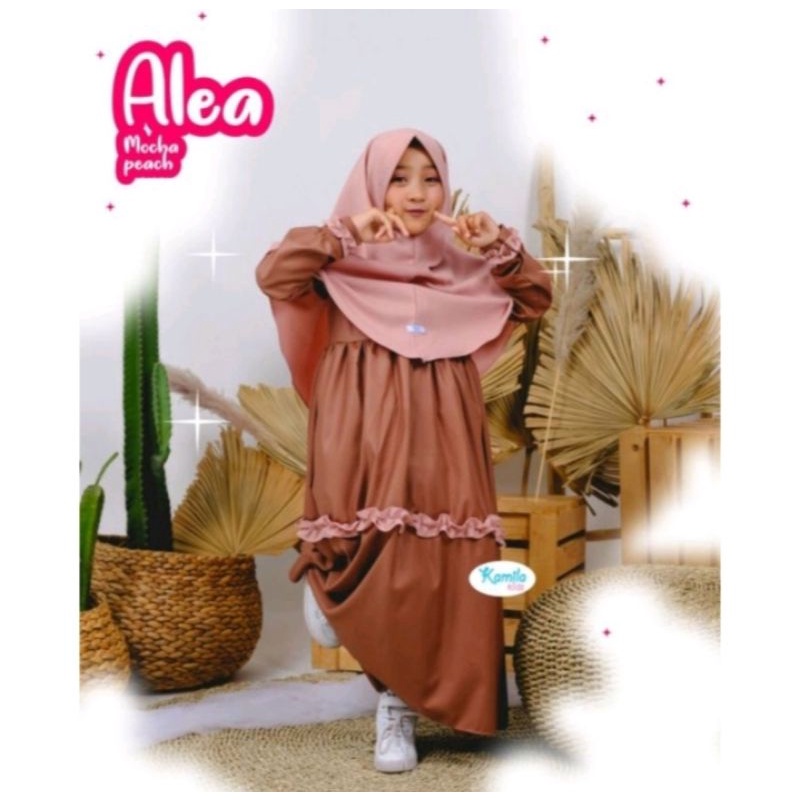 ALEA DRESS SET GAMIS ANAK BY KAMILA KIDS