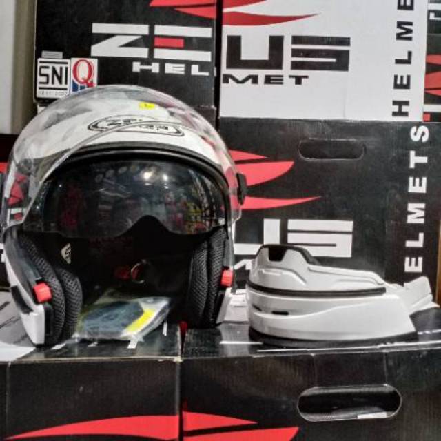 zeus 611c solid putih