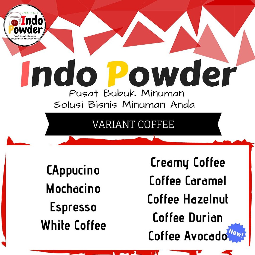 Bubuk Minuman MOCACCINO 1Kg - MOCACCINO Powder 1Kg