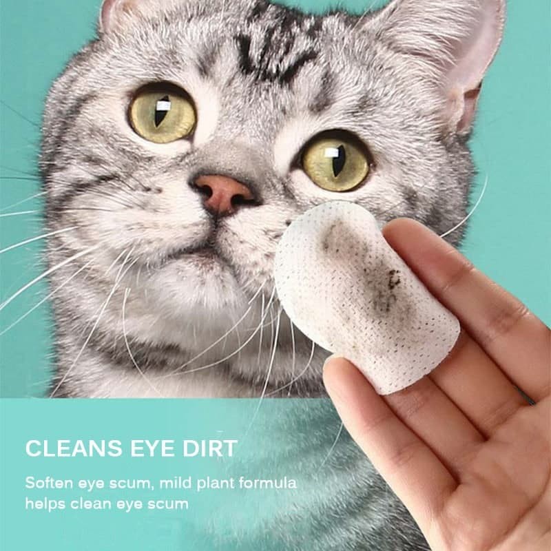 Tisu Basah Kucing Pembersih Noda Anjing Cat Tear Mata Stain Remover FEFARM