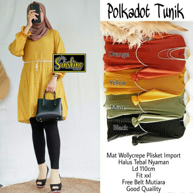 polkadot tunik