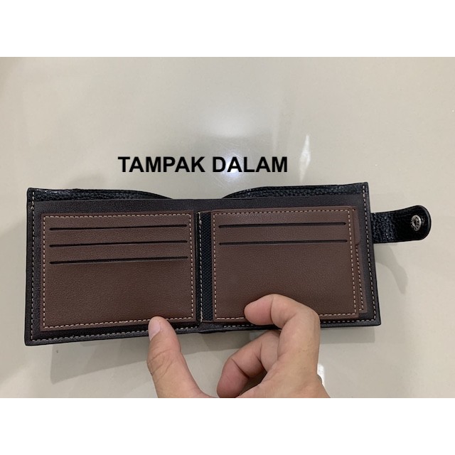 ORIGINAL BALISI HA04-1 DOMPET UANG PRIA KULIT PU HIGH GRADE DENGAN RESLETING