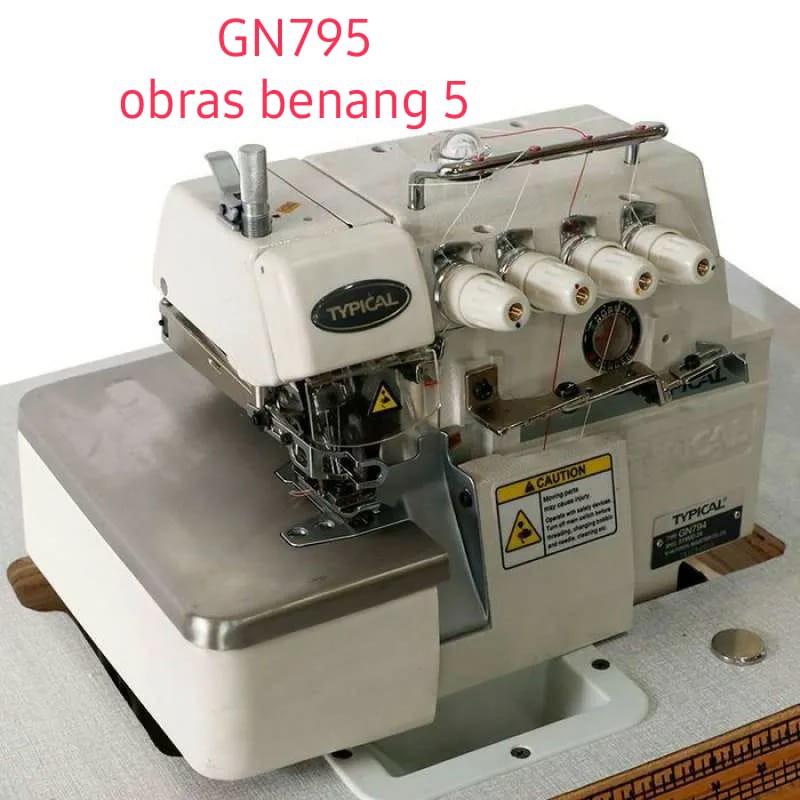 mesin obras industri benang 5 merk typical type gn795