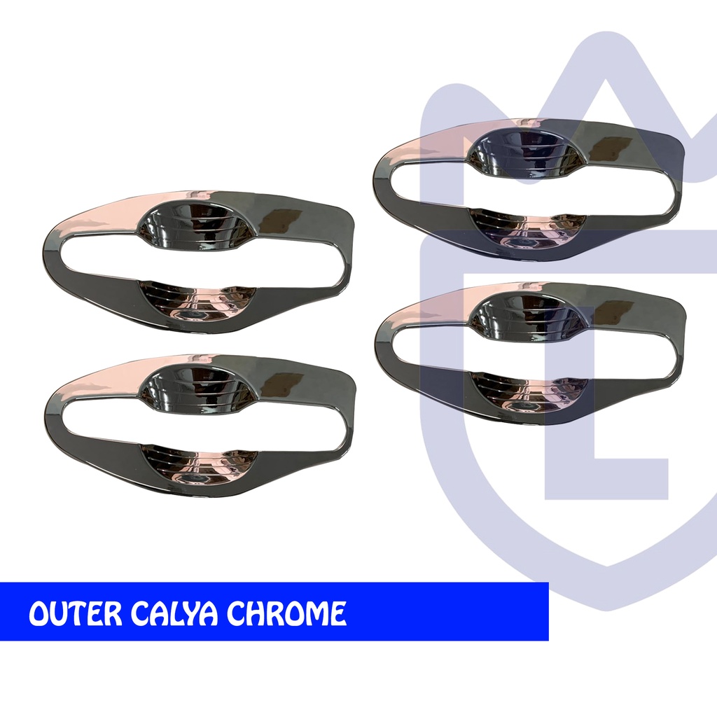 OUTER / MANGKOK CHROME TOYOTA CALYA /SIGRA 1SET (4PCS)