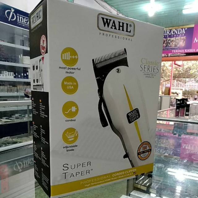 WAHL Classic Series SUPER TAPER Professional Corded Hair Clipper