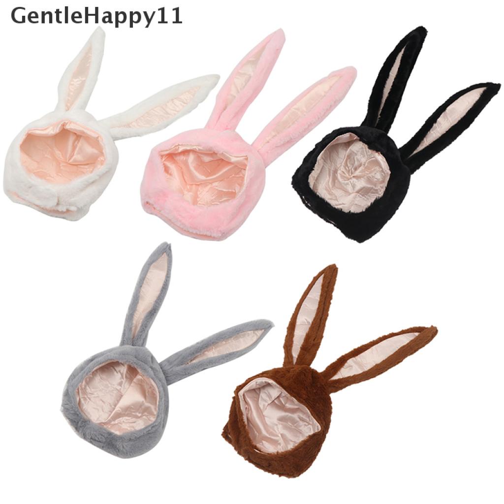 Gentlehappy Topi Plush Desain Telinga Kelinci Untuk Anak Perempuan