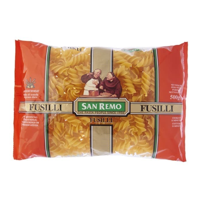 

San Remo Pasta Fussili 500 Gr