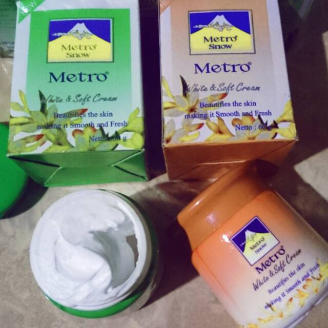 Metro Snow White&amp;Soft Cream 60gr