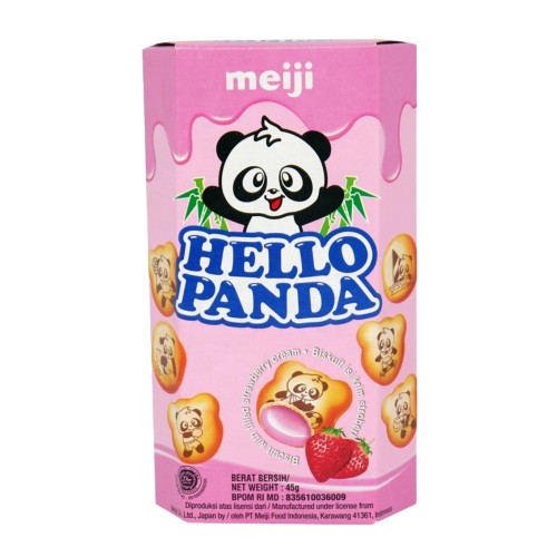 Hello Panda Meiji 45g/ Hello Panda/ Biskuit Panda 45g/ Meiji Hello Panda Biscuit