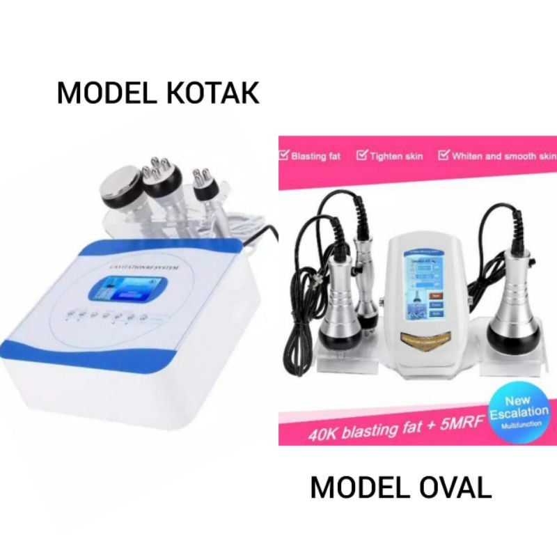 Radio frequency rf slimming machine 3 in 1 wajah badan 40k burn fat pelangsing tubuh hilangkan kerut