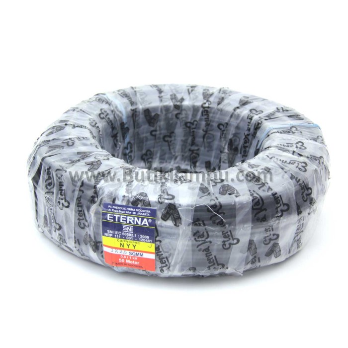 Kabel Roll - Kabel Eterna Nyy 3 X 2.5 (1 Roll)