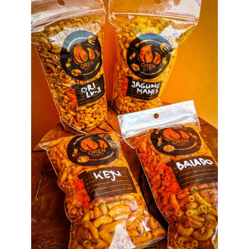 

MAKARONI BANTAT 100gr SIAP MAKAN "OREN TASTY