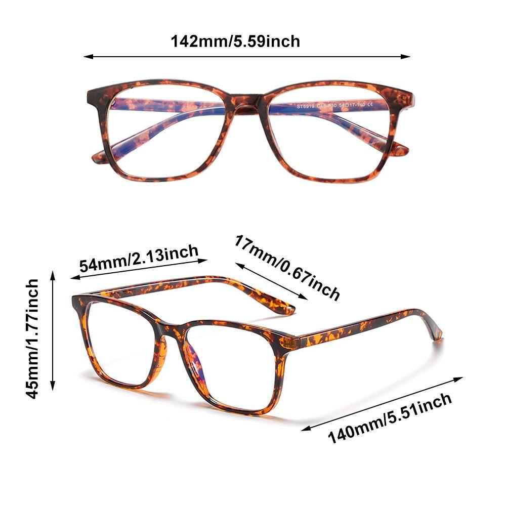 Lily Kacamata Komputer Vision Care Cut UV400 Dengan Engsel Pegas Nerd Reading Gaming Glasses Unisex Glasses