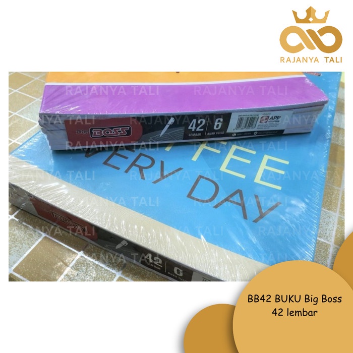 

BB42 BUKU Big Boss 42 lembar 42lembar / Buku Campus Kampus RJT