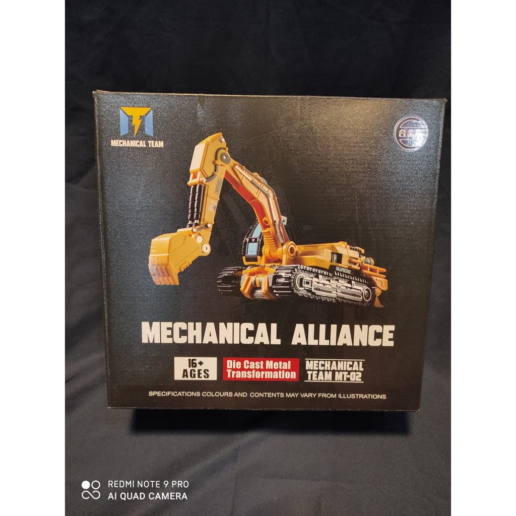 Mechanical Team MT-02 Transformers Devastator Constructicon Scrapmetal