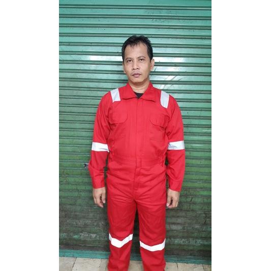 Wearpack Terusan Merah Scoutlight