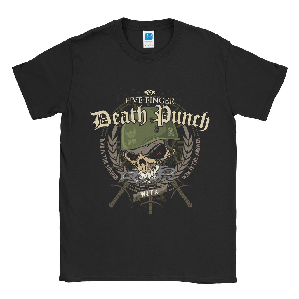Baju Kaos Band Five Finger Death Punch Warhead
