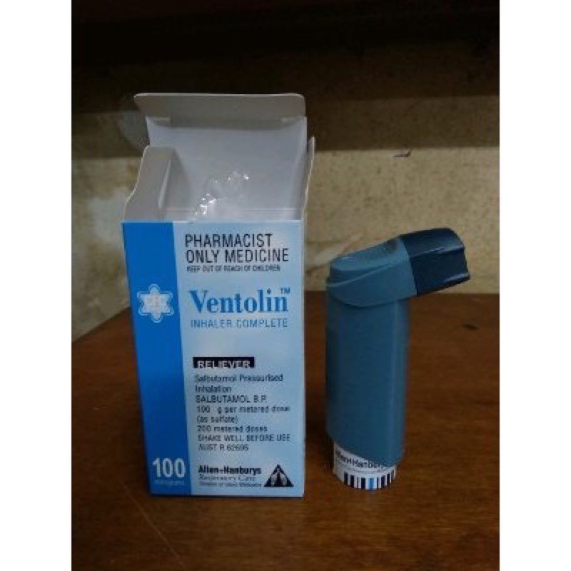 Ventolin Inhaler Obat Asma Shopee Indonesia