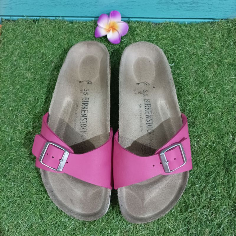 Preloved Birkenstock Madrid Pink size 35 Original Second Bekas