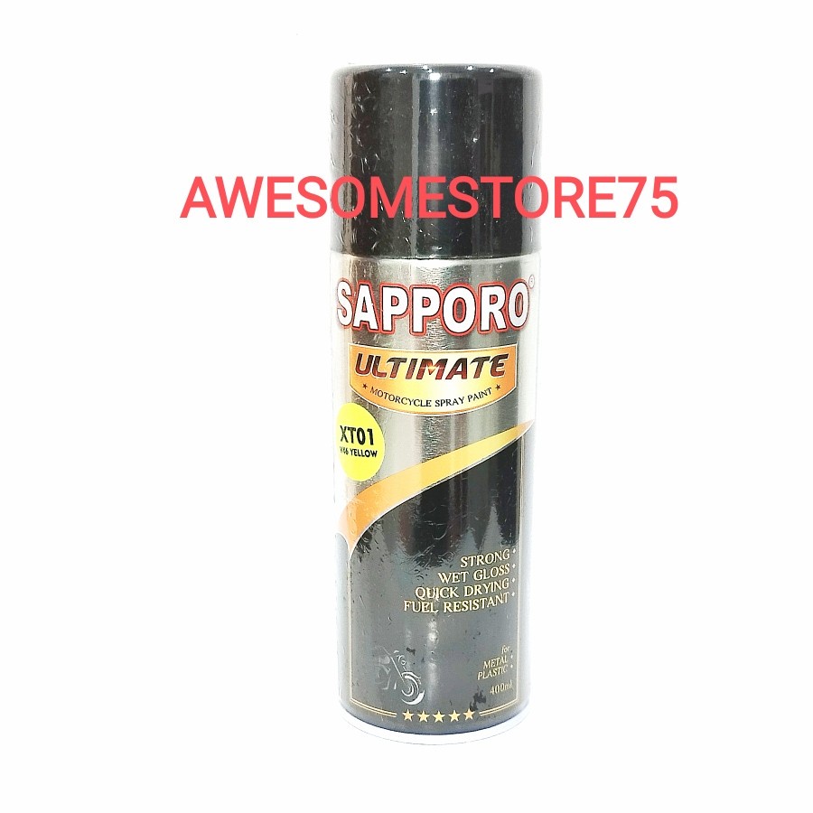 SAPPORO ULTIMATE ***** XT01 V46 YELLOW Kuning Stabilo Cat Semprot Pilox Pylox