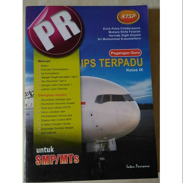 Buku PR PG IPS kelas 9, KTSP