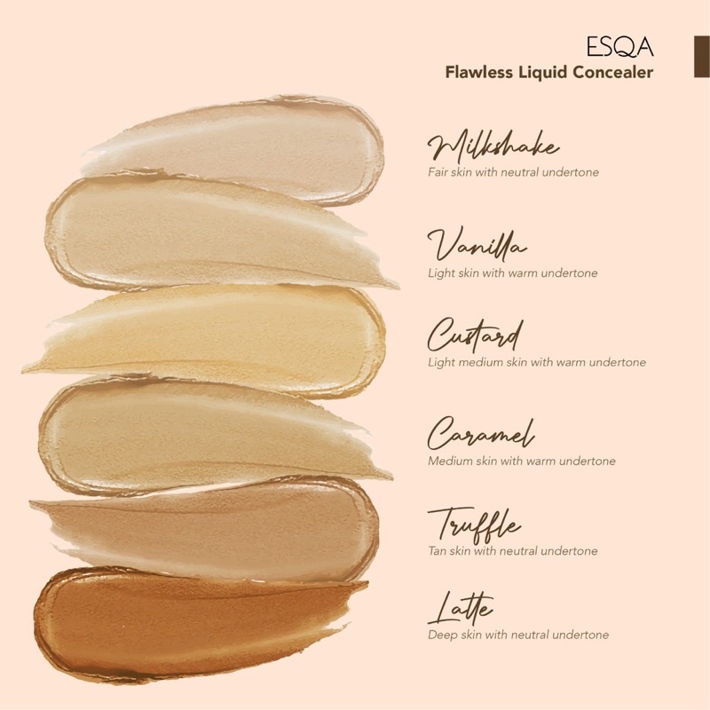 Share in Jar Esqa Flawless Liquid Concealer