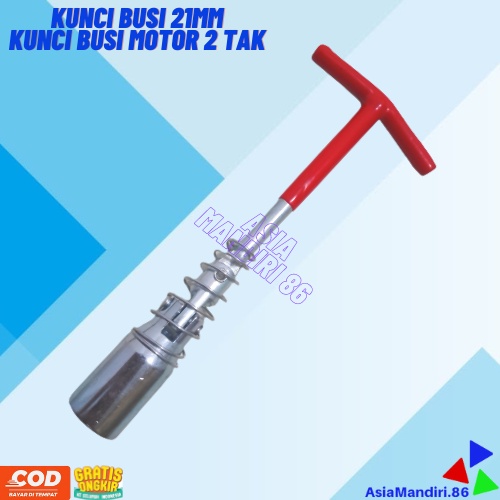 Kunci Busi / Kunci Sock Busi Flexsibel 16mm / kunci busi semua motor