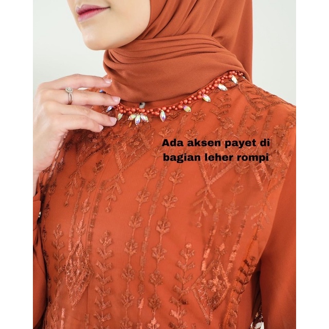 SatriaStore08 / Renata Dress Premium / Baju Gamis Wanita Original / Gamis Pesta Mewah / Gamis Kondan