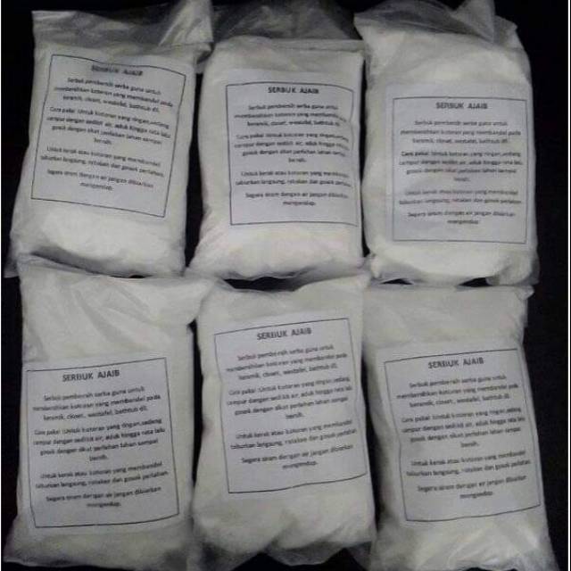 Serbuk Ajaib pembersih kamar mandi