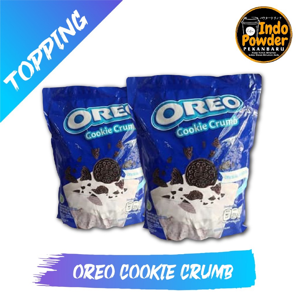 

OREO COOKIE CRUMB ORIGINAL 1 KG / hancur diced remuk kasar MONDELEZ