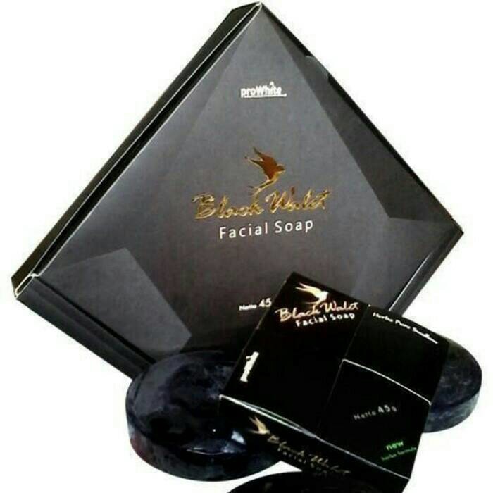 BLACK WALET,SABUN BLACK WALET,BLACK WALET FACIAL SOAP,SABUN MUKA
