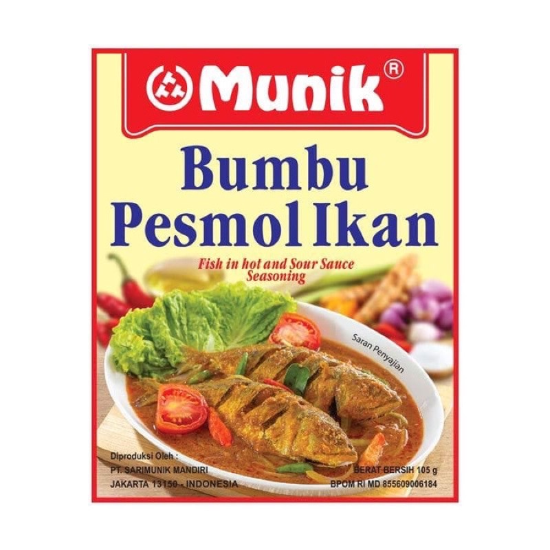 

MUNIK Bumbu Pesmol Ikan [105 gr]