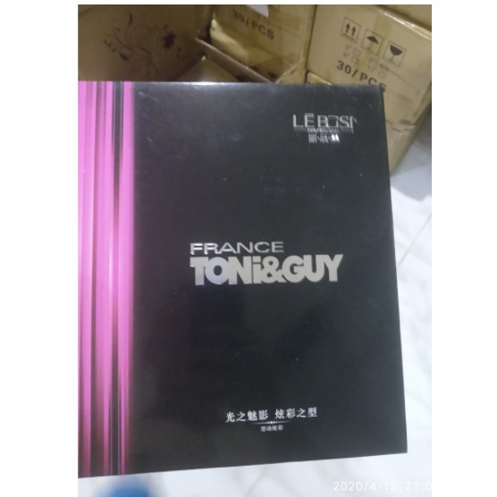 

{COD OK} BUKU KATALOG WARNA TONY&GUY / HAIR COLOR CHART 50 WARNA
