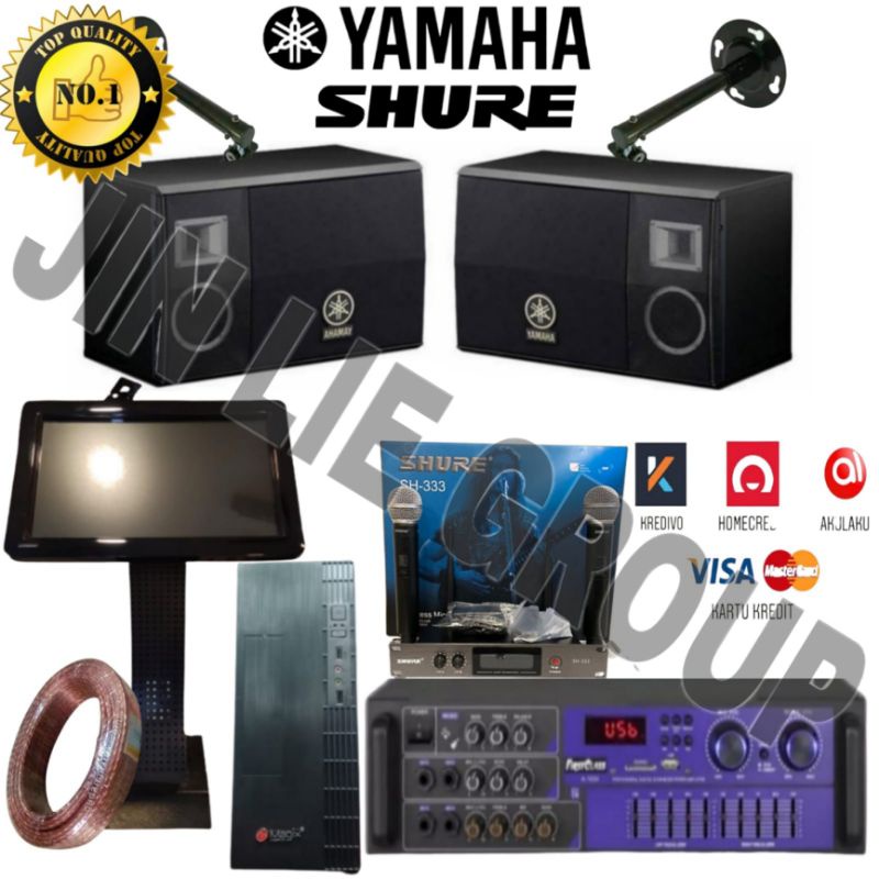 GROSIR PAKET SOUND KARAOKE YAMAHA 10 INCH PC KARAOKE 2 TB BLUETOOTH 40 RIBU LAGU