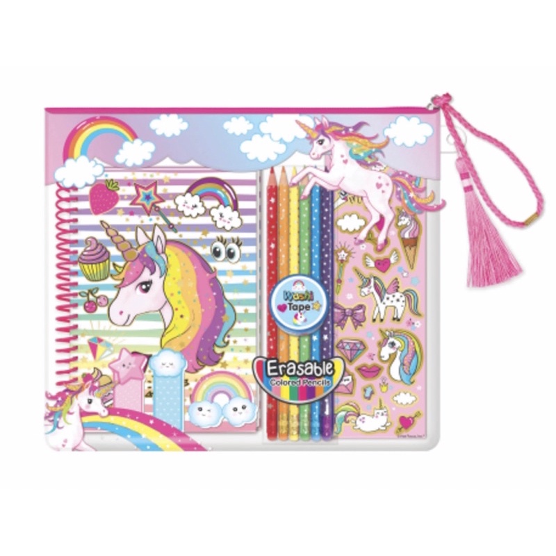 

Hot focus - Coloring Journal Set Uc / alat mewarnai anak / alat tulis anak / tempat pensil anak / colouring set