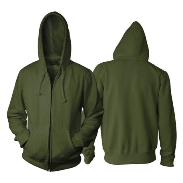 hoodie zipper army