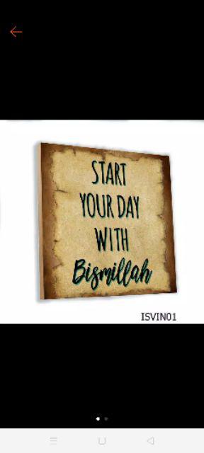 Walldecor Home Family Quotes Kata Motivasi 20x20cm Pajangan Hiasan Dinding Shabby Chic