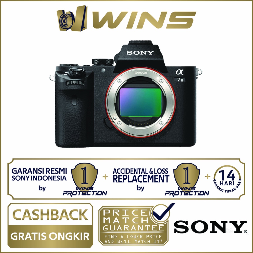 Sony Alpha A7II / A7 II Garansi Resmi Sony Indonesia