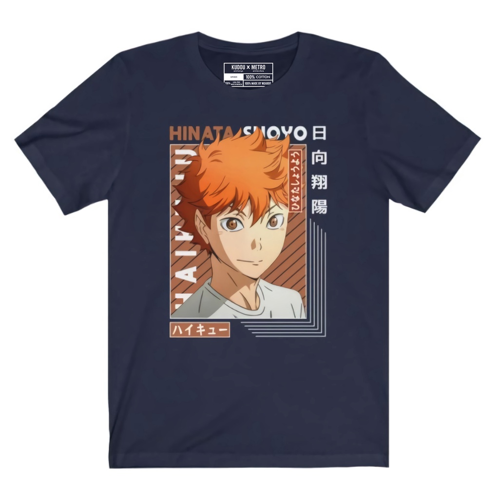 Tshirt Hinata Shoyo Anime Manga Haikyu Premium Unisex