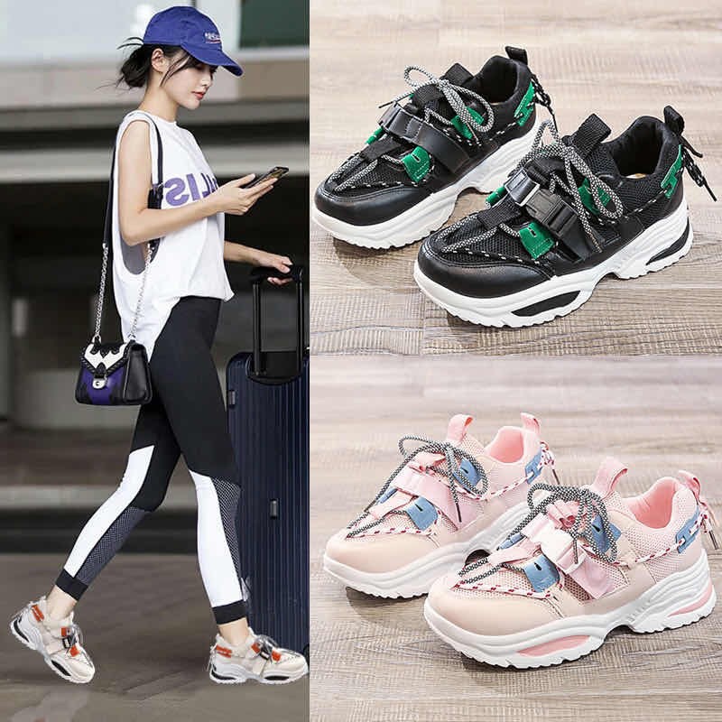 SPD005 SEPATU  SNEAKER WANITA IMPORT READY SURABAYA 