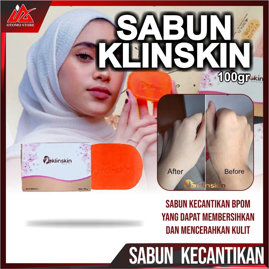 SABUN KLINSKIN Original Beauty Soap Sabun Mandi Pemutih Kulit Sabun Klinskin BPOM Original 100%