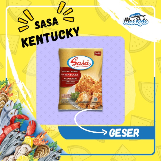 

Sasa Tepung Bumbu Ala Kentucky Ayam Crispy Ayam Goreng Renyah Praktis