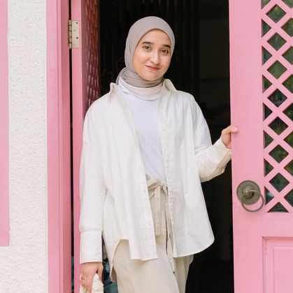 Lozy Hijab - Cathia Shirt ( Kemeja Wanita Polos )