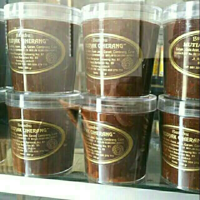 

Bumbu Rujak ciherang isi 500 gr