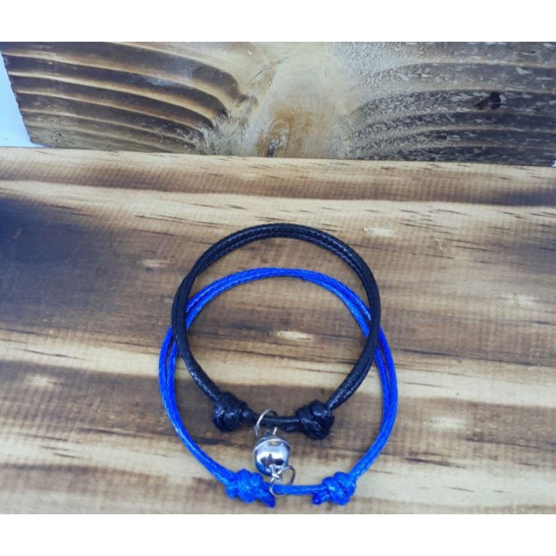 cod Gelang Magnet polos warna hitam +biru/Gelang ikatan cinnta/