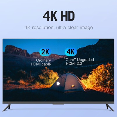 Vention [AACBF 1M] Kabel HDMI 3D v2.0 4K UHD High Speed Quality