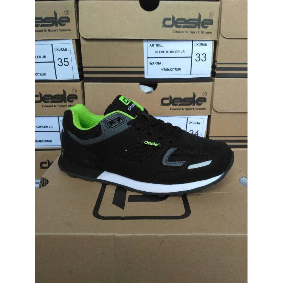 SEPATU SPORT ANAK/SEKOLAH DESLE STEVE KOHLER JR SERIES FULL ORIGINAL