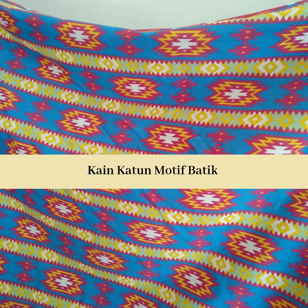 Kain Katun Batik lebar 150cm