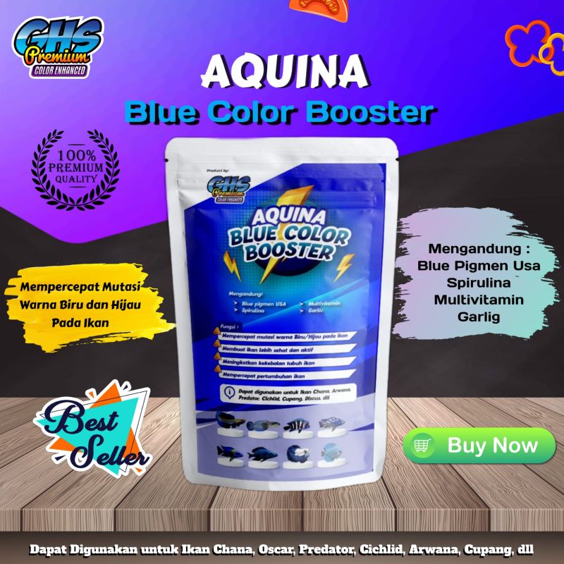 pelet aquina blue booster
