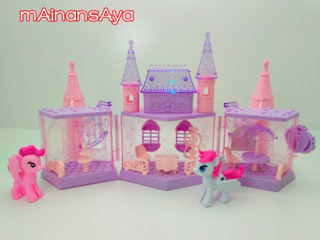 [MS]Mainan Anak Dream Castle Little Pony / Mainan Rumah Istana Little Pony